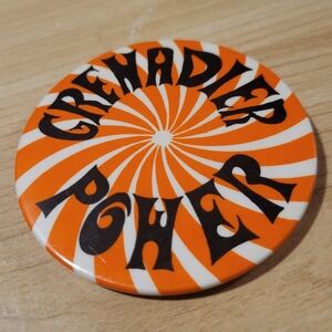 Vintage Garfield Junior High School Johnstown, PA Grenadier Power Button